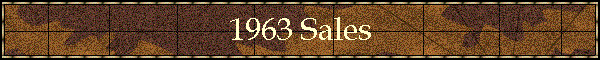 1963 Sales