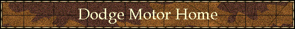 Dodge Motor Home