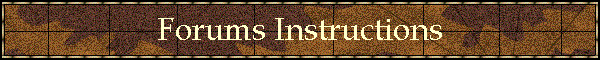 Forums Instructions
