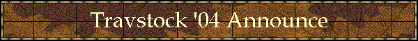Travstock '04 Announce